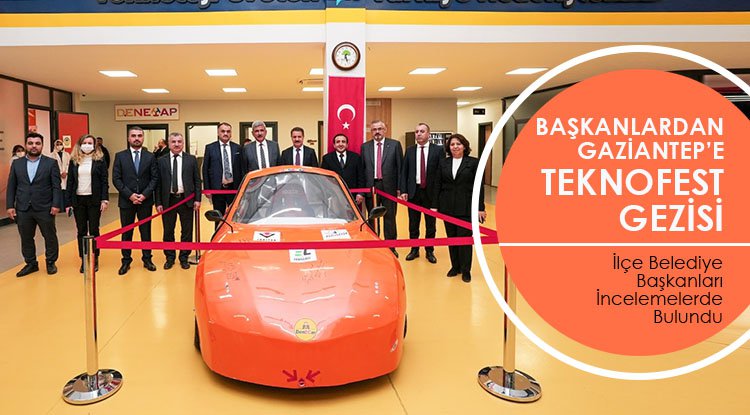 Samsun'dan Gaziantep'e Teknofest ziyareti