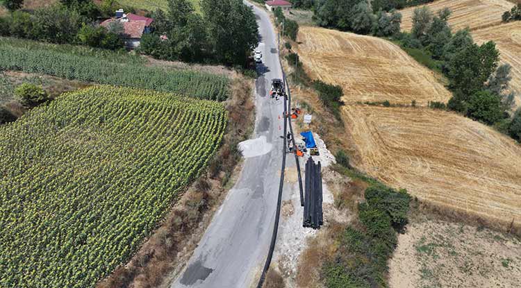 Samsun Havza'da 14 mahalleye su takviyesi