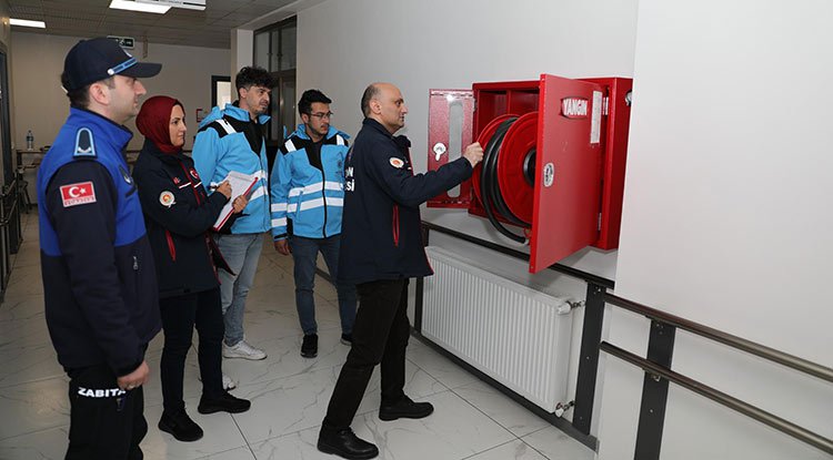 Samsun İtfaiyesi'nden 17 ilçede sıkı denetim