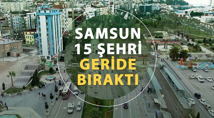 Samsun, Karadeniz'de tek