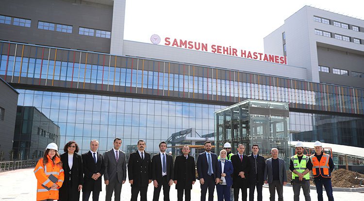 Samsun Şehir Hastanesi açılışı bekliyor