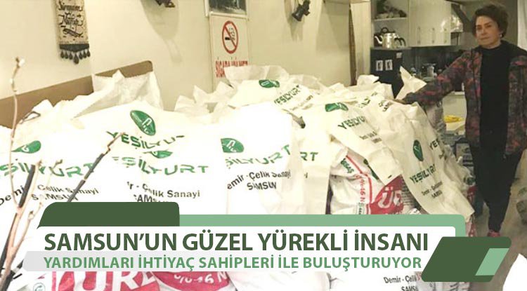 Samsun'un koca yürekli insanı: Süreyya Çelebi