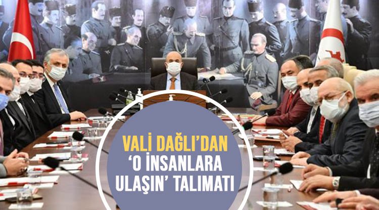 Samsun Valisi'nden 'o insanlara ulaşın' talimatı