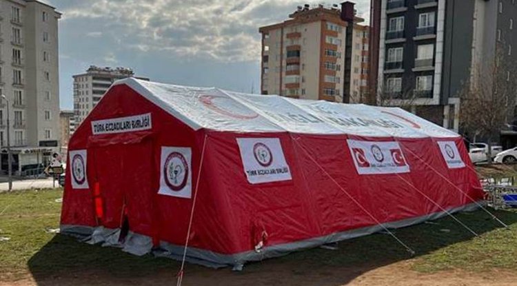 Samsunlu eczacılar afet bölgesinde