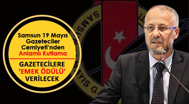 Samsunlu gazetecilere 'Emek Ödülü'