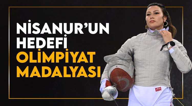 Samsunlu Nisanur'un hedefi olimpiyat madalyası