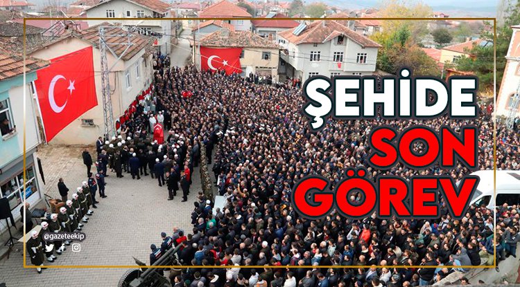Samsunlu şehit son yolculuğuna uğurlandı
