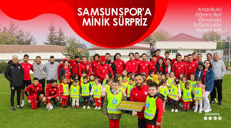 Samsunspor'a minik sürpriz