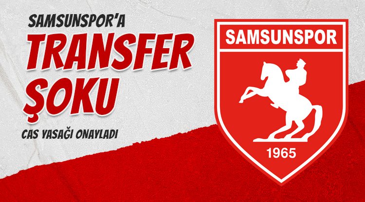 Samsunspor'a transfer yasağı onaylandı