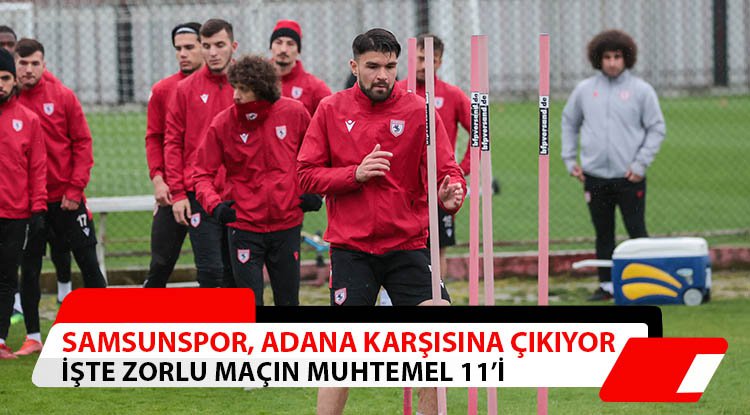 Samsunspor Adanaspor karşısında