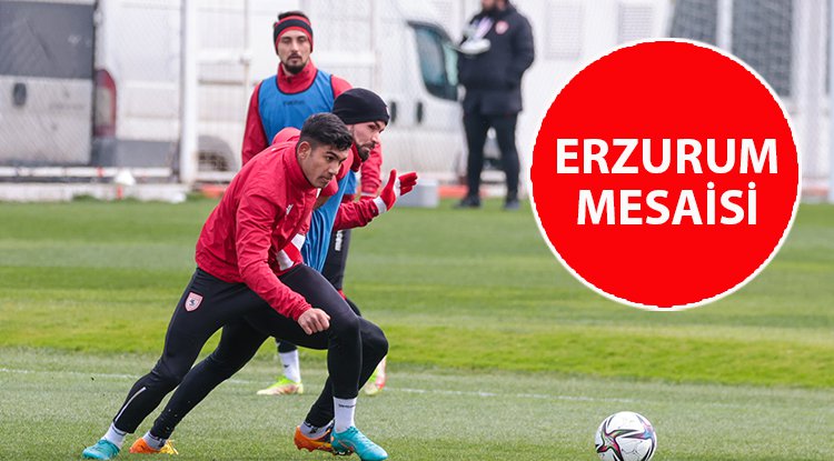 Samsunspor'da Erzurum mesaisi