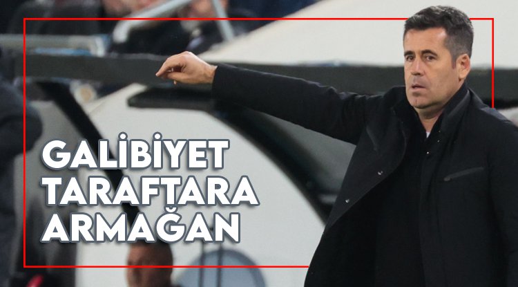Samsunspor'da galibiyet taraftara armağan