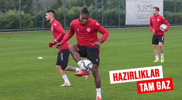 Samsunspor'da hazırlıklar tam gaz