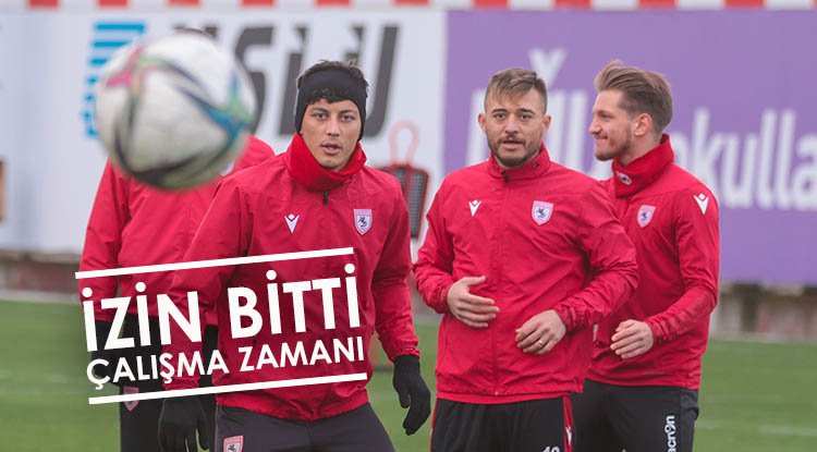 Samsunspor'da izin bitti
