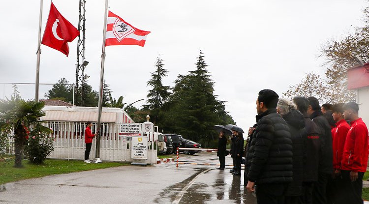 Samsunspor'da 10 Kasım töreni