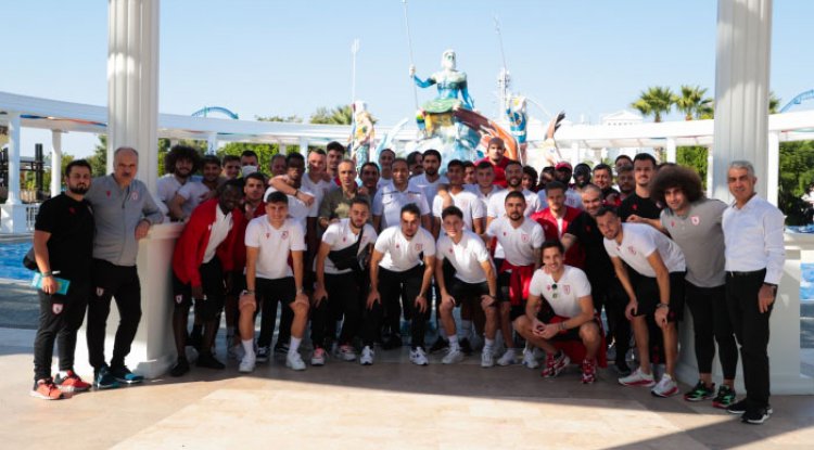 Samsunspor'da keyifli anlar