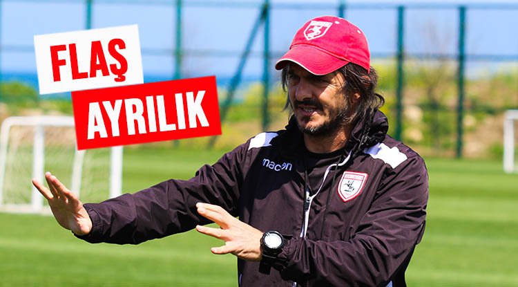 Samsunspor'da sürpriz ayrılık