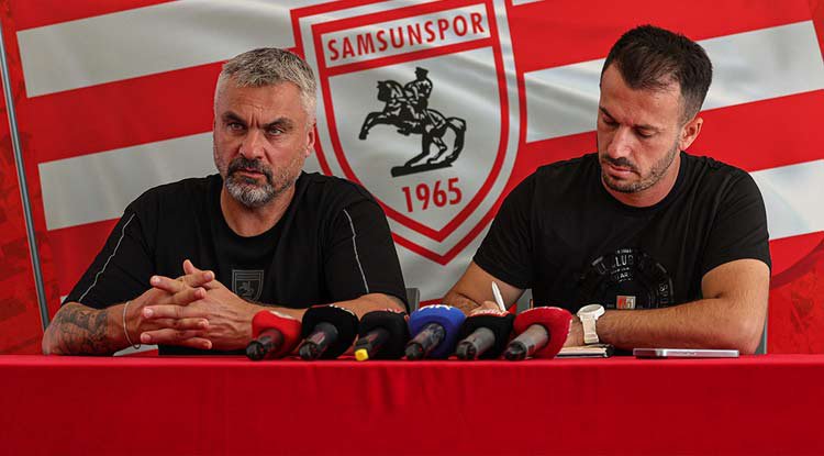 Samsunspor'da Thomas Reis'den önemli açıklamalar