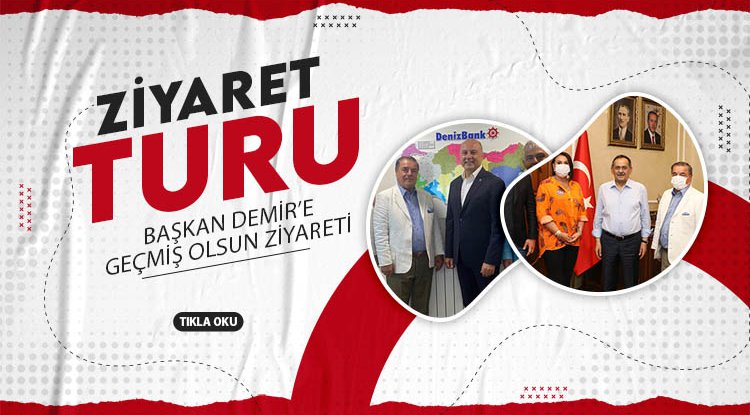 Samsunspor'dan Başkan Demir'e ziyaret