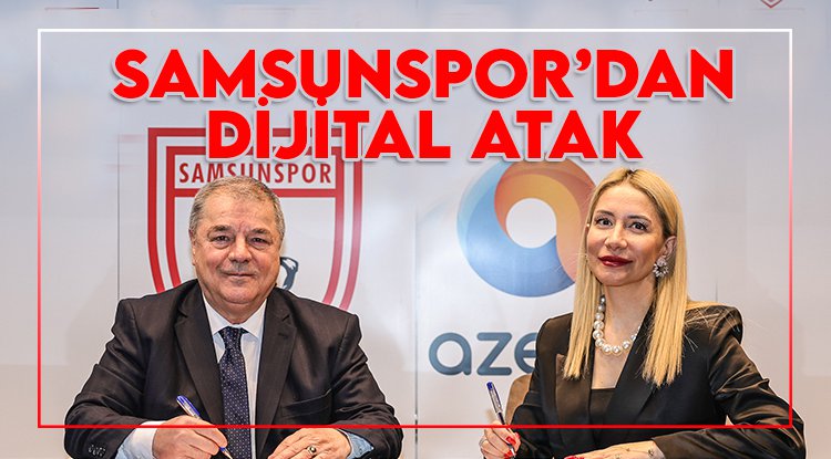 Samsunspor'dan dijital atak
