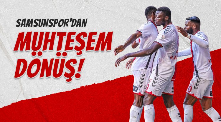 Samsunspor dolu dizgin