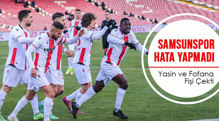 Samsunspor galibiyetle başladı 0-2