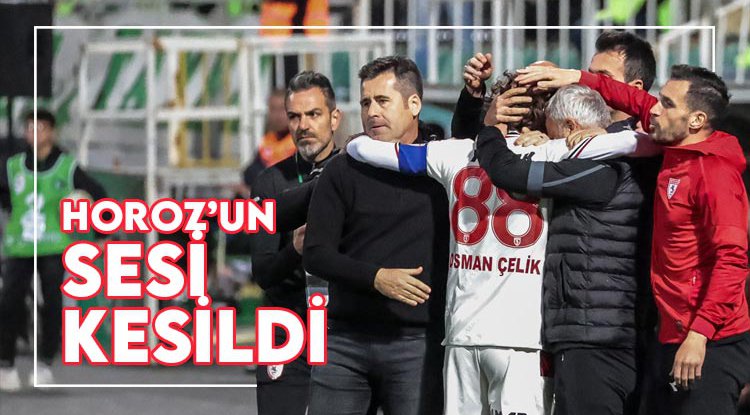 Samsunspor Horoz'un sesini kesti 2-1