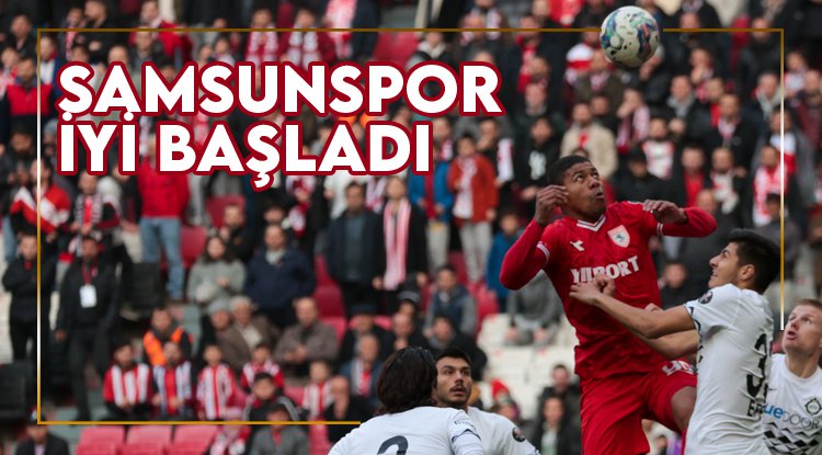 Samsunspor kaldığı yerden...