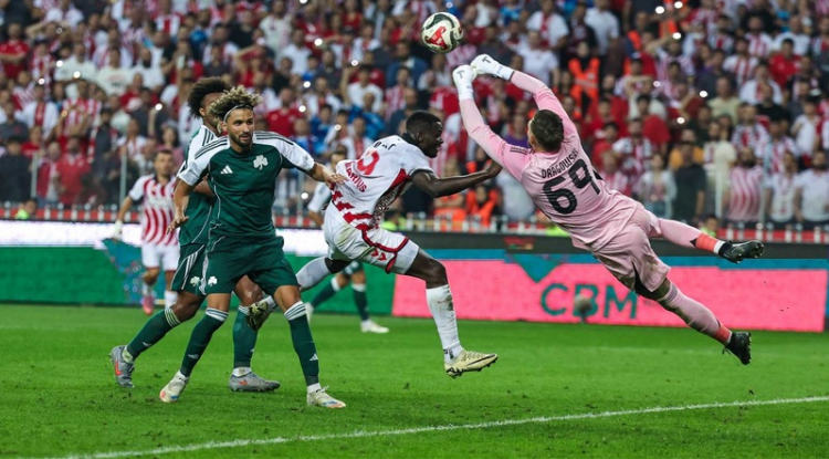 Samsunspor, Panathinaikos'u yıkamadı!