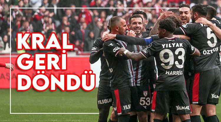 Samsunspor şampiyon: Kral geri döndü