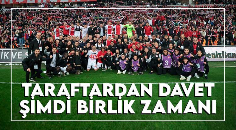 Samsunspor taraftarından şölen daveti