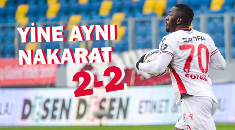 Samsunspor tek tek gidiyor
