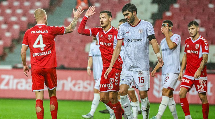 SAMSUNSPOR 5. TURA YÜKSELDİ