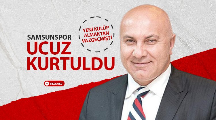 Samsunspor ucuz kurtuldu!