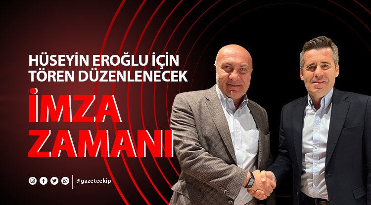 Samsunspor'un yeni hocası Eroğlu imzayı atıyor