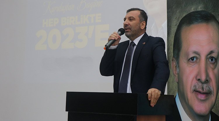 SARICAOĞLU: REİSLE SİYASET YAPMAK ONURDUR