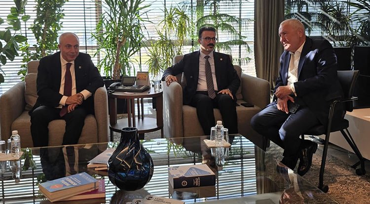 SMMMO'dan TÜRMOB'a hayırlı olsun ziyareti
