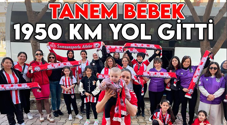 Tanem Bebek 1950 km yol yaptı