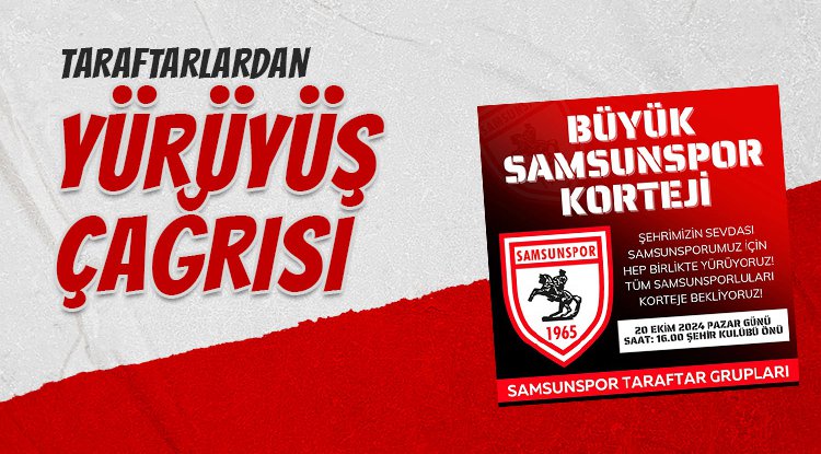Taraftarlar yürüyüş izni için dilekçe verdi
