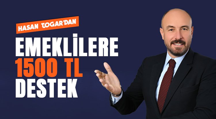 Tekkeköy'de emeklilere 1500 TL destek verilecek!