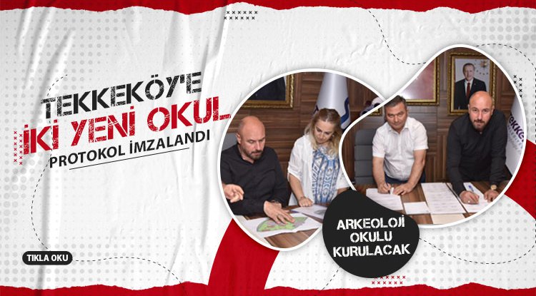 Tekkeköy'e Arkeoloji Okulu ve Bilim Evi