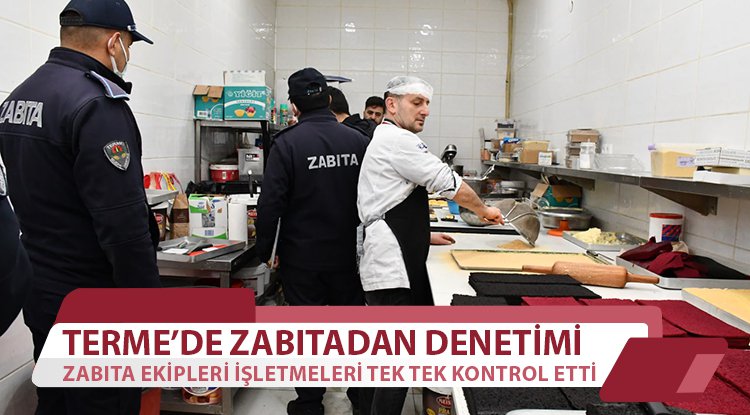 Terme Belediyesi halk sağlığından taviz vermiyor