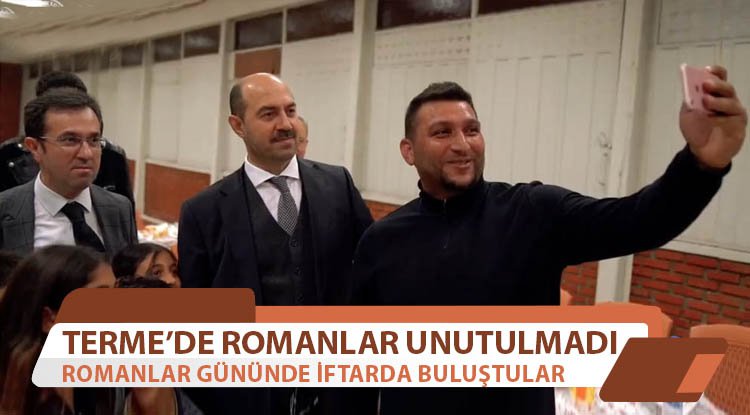 Terme'de Dünya Romanlar Günü'nde Romanlar unutulmadı