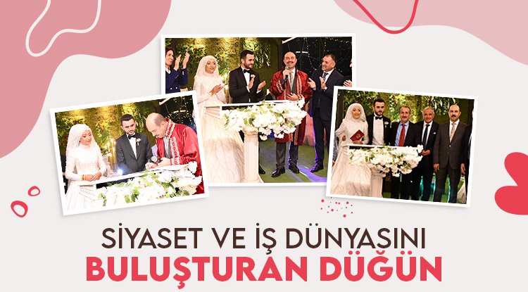 Terme'de siyaset ve iş dünyasını buluşturan düğün