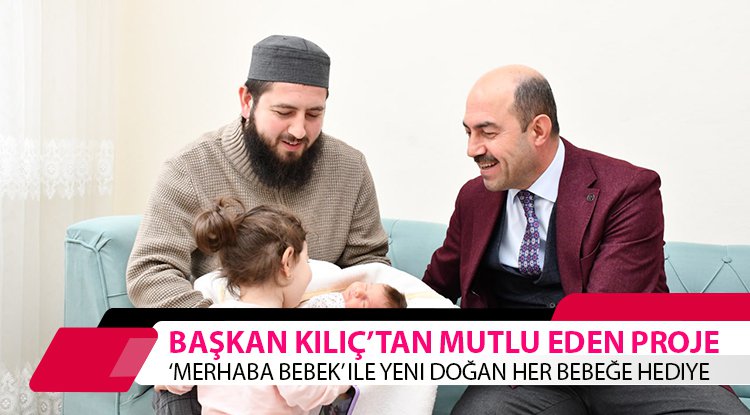 Termeli bebekler hayata mutlulukla 'Merhaba' diyor