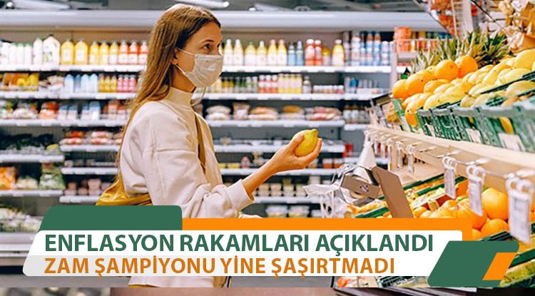 Tüik enflasyon rakamlarını açıkladı