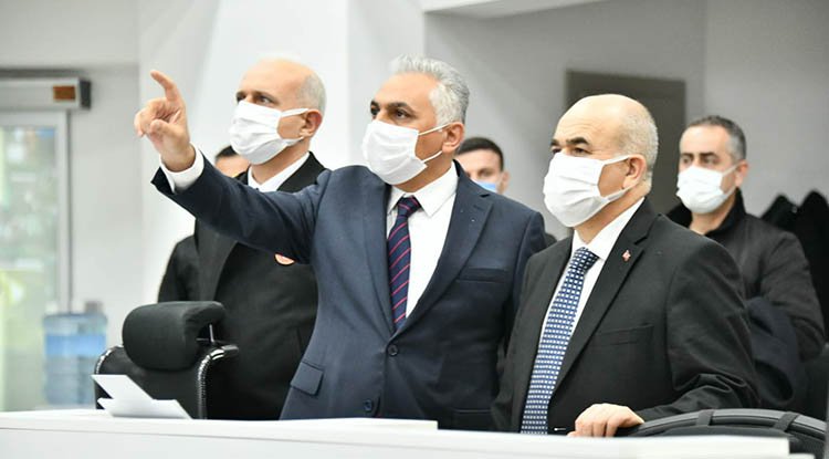Vali Dağlı, tedbirleri denetledi