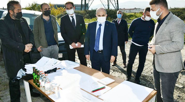 Vali'den sanayi incelemesi