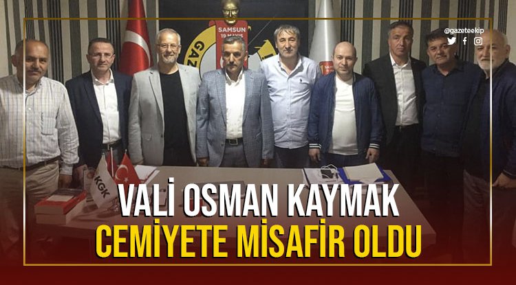 Vali Kaymak'tan gazetecilere ziyaret