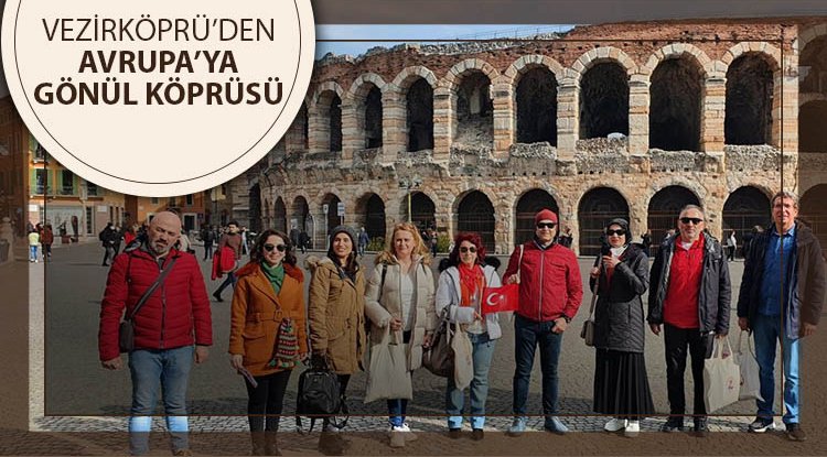 Vezirköprü'den Avrupa'ya gönül köprüsü